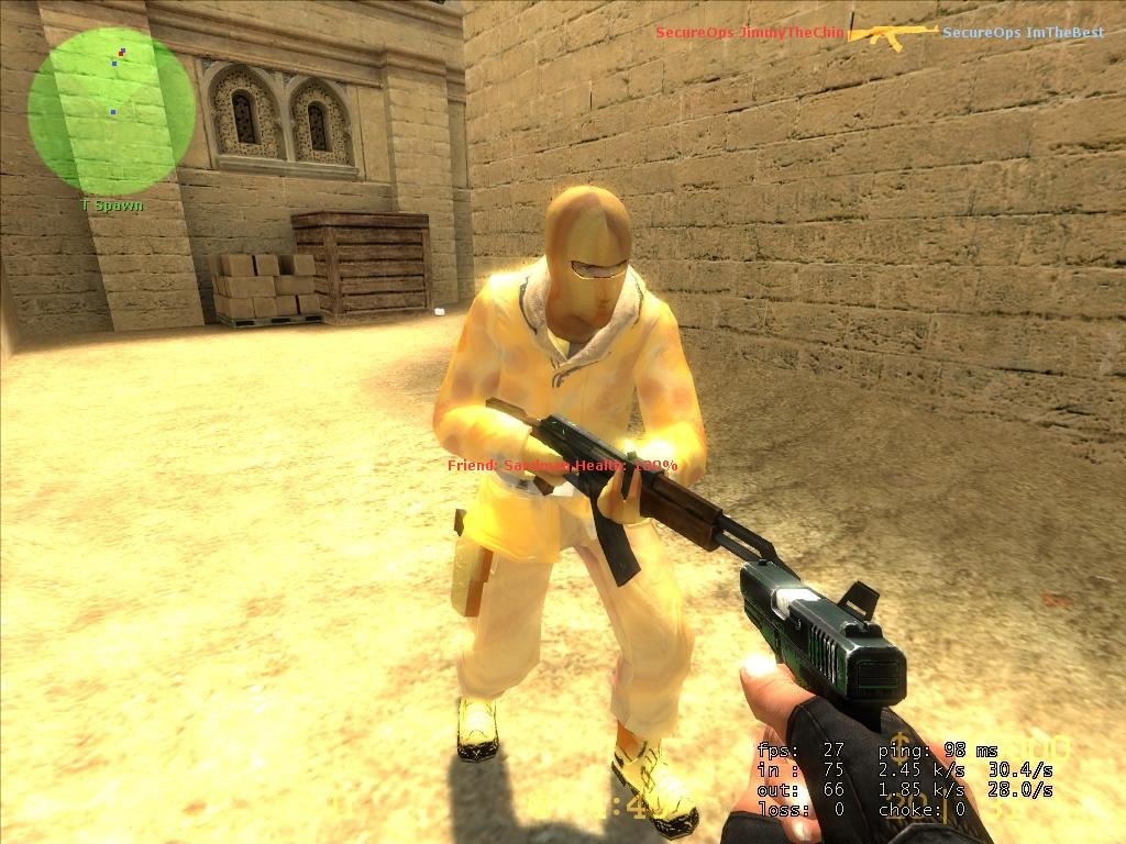 Желтый скин для админа сервера CSS