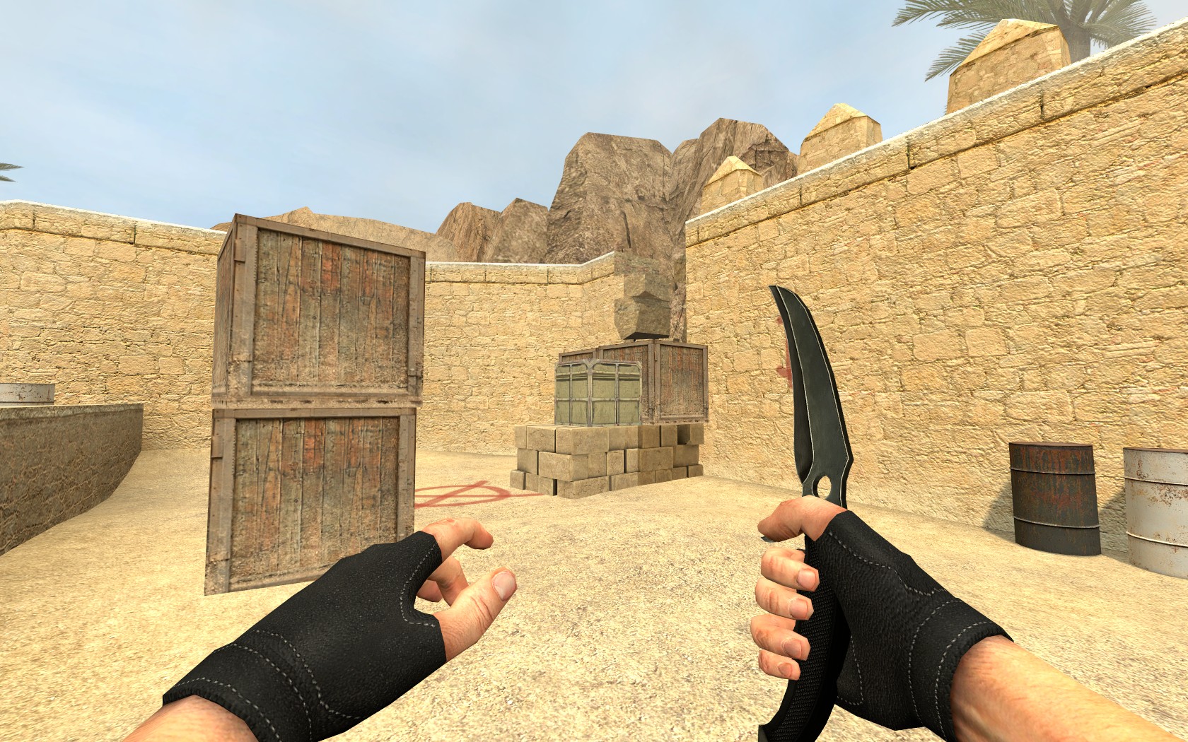 Кожаные перчатки для Counter-Strike: Source