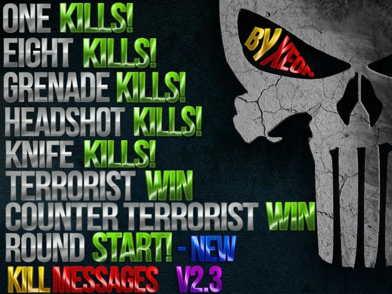 KillMessages v2.4 By Xeon