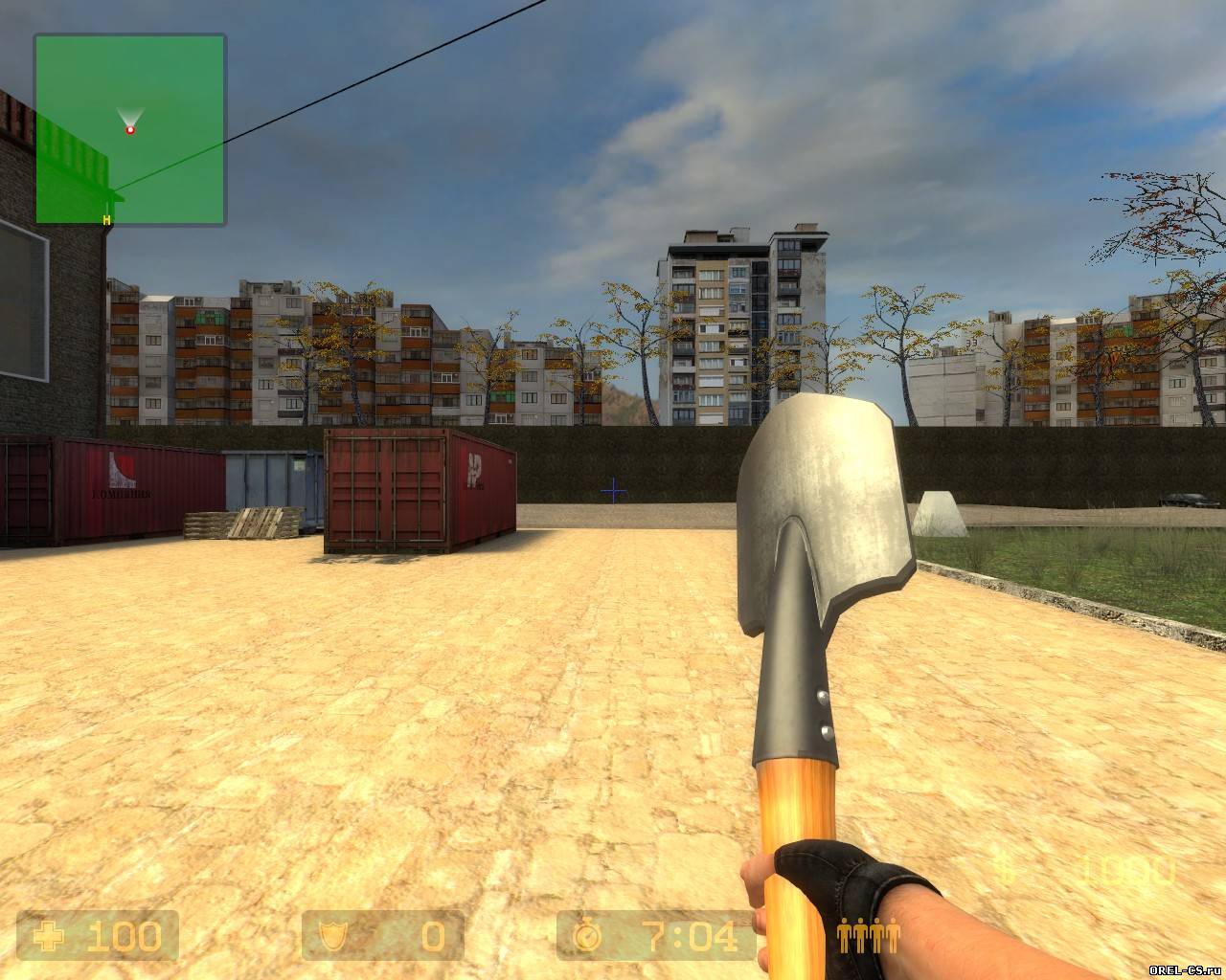 Саперная лопатка российского солдата