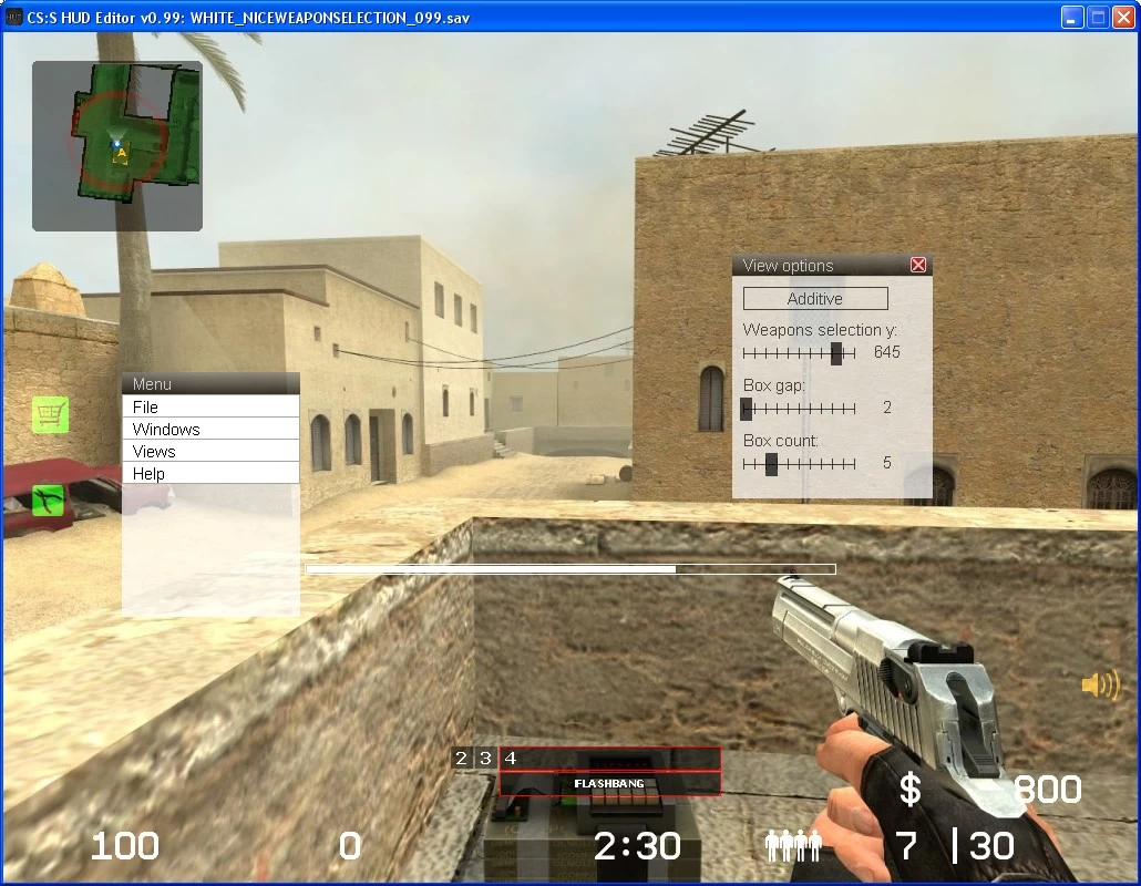 CS:S HUD Editor