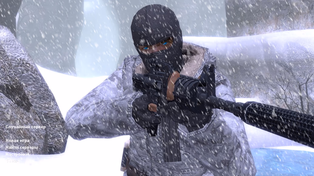 Зимний сервер для Counter-Strike 1.6
