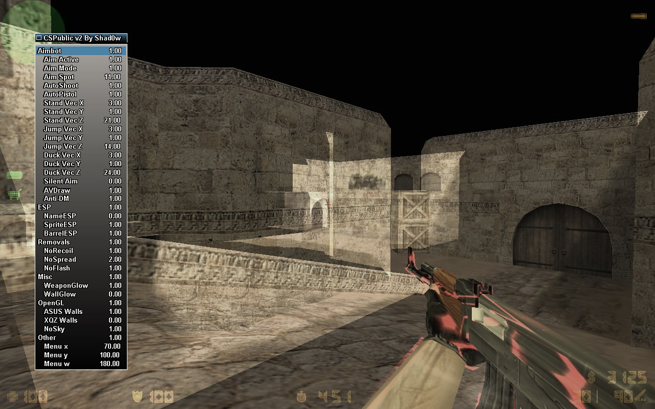 counter strike 1.6 (cs 1.6 чит версия)